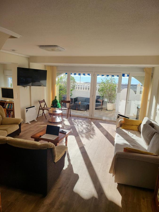 Casa Primera Linea Playa Tamarit Санта Пола Экстерьер фото